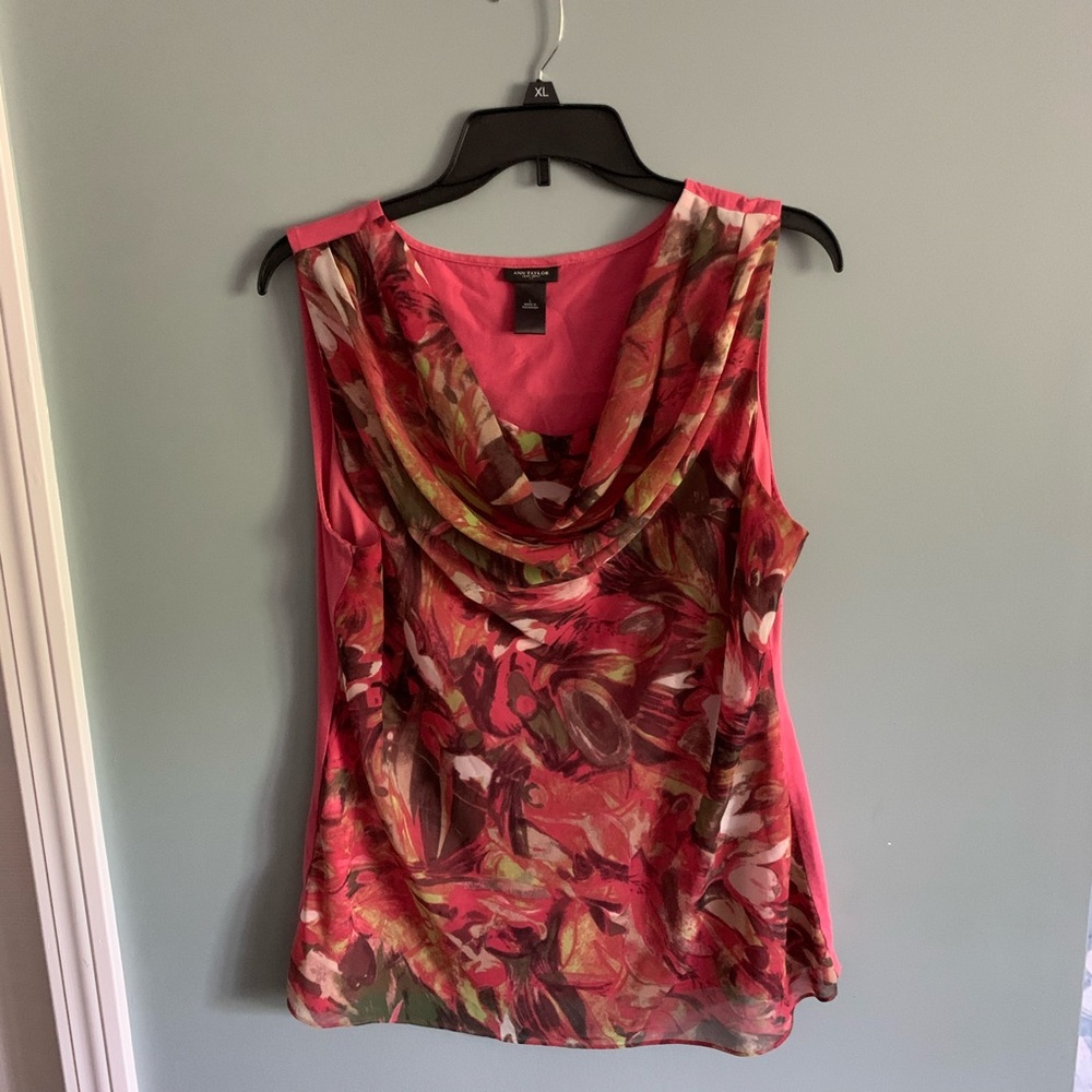 Final Price Drop!!! Ann Taylor Floral Tank